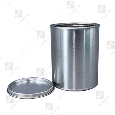 1 Liter Round Tin Cans