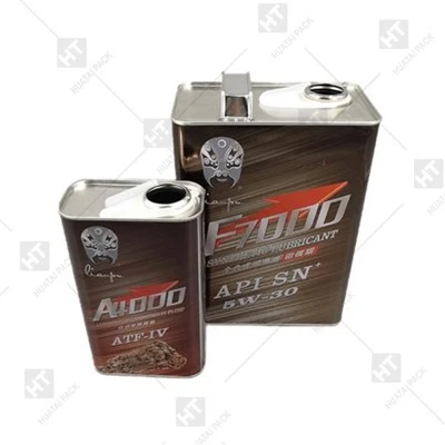 1L 4L Square Tin Can