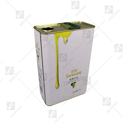3L Empty Olive Oil Tin Can