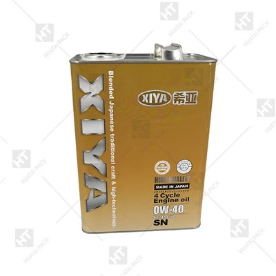 5L Rectangular Tinplate Can
