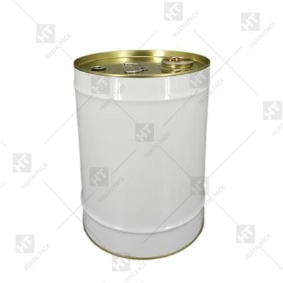Closed Metal Pail