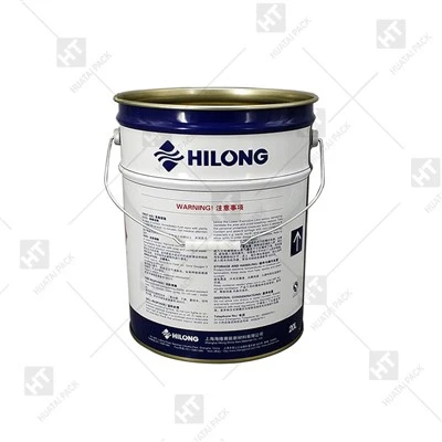 Empty Metal Tin Pail