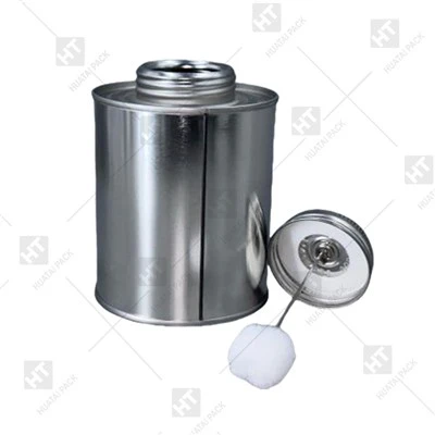 Empty Tin Can For PVC Glue
