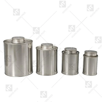 Glue Tin Can Screw Top Small Metal Container Cans
