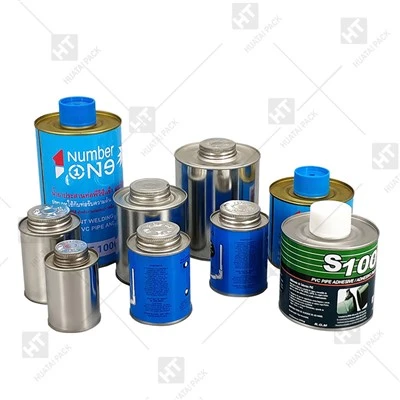 Glue Utility Screw Top Tin Can