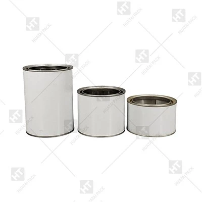 Small Round Tin Can For Paint